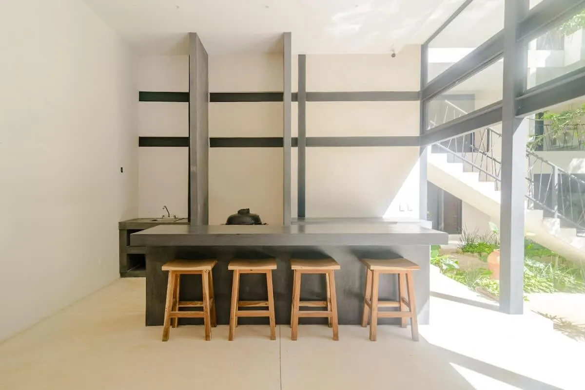 公寓 Near Beach New Ximbal Tulum 4 Guest Pool Fast Wifi