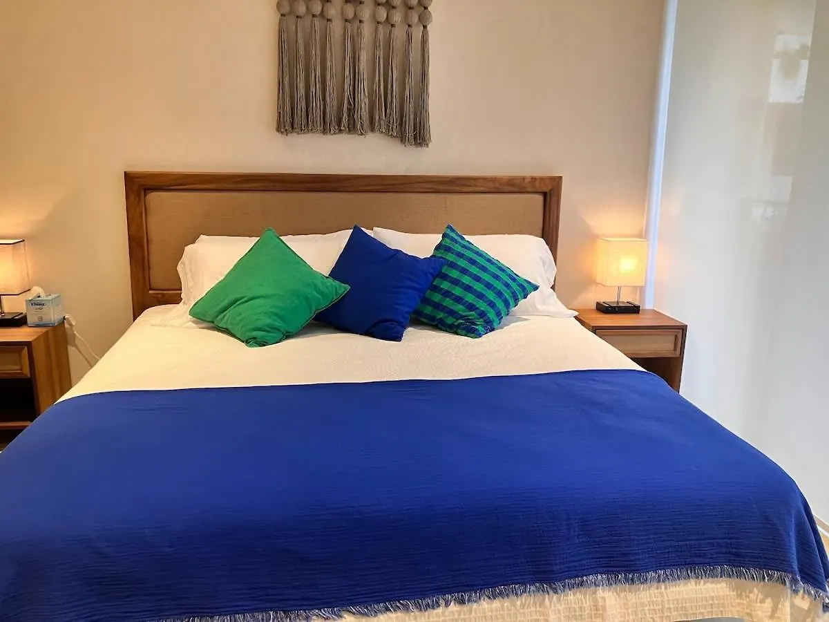 公寓 Near Beach New Ximbal Tulum 4 Guest Pool Fast Wifi 墨西哥